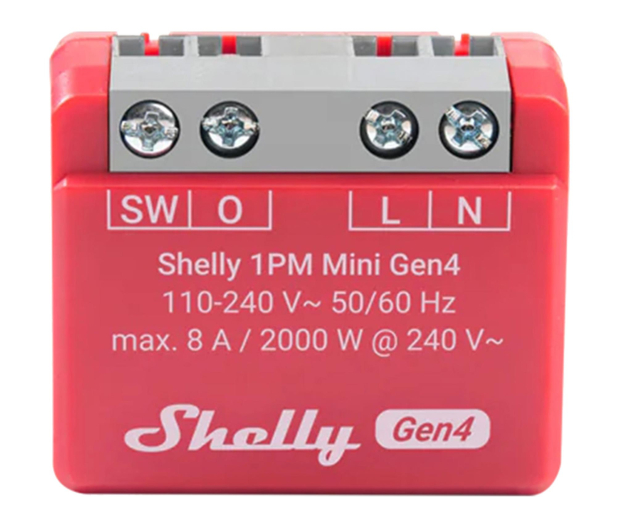 Shelly Sterownik 1PM Mini Gen4 Zigbee/Matter - 1347496 - zdjęcie